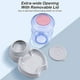 thumbnail image 2 of Dispensador automático de alimentos y agua de 3,8 l, comedero para mascotas de gran capacidad para perros/gatos/croquetas, accesorios para cuencos para mascotas (gris) Xemadio ZSY-1695, 2 of 5