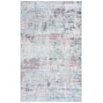 thumbnail image 2 of SAFAVIEH Malibu Fredrick Distressed Polyester Area Rug, Plum/Green, 9' x 12', 2 of 13