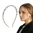 thumbnail image 2 of Unique Bargains 1 Pc Cute U-Shaped Headbands for Women Light Leopard Print, 2 of 6
