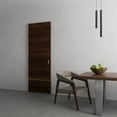 thumbnail image 5 of Hidden Barn | Planum 2010 Chocolate Ash | Sturdy Finished Doors | Magic Concealed Sliding Set 36" x 84", 5 of 5