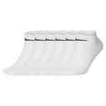 thumbnail image 2 of Women's Nike 6-Pack Everyday Lightweight Training No-Show Socks Color: White Size: N/A, 2 of 4