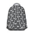 thumbnail image 3 of Dachshund Backpack for School,Cute School Bag,Schoolbag with Adjustable Shoulder Straps & Padded Back,15.3"x11"x7.1"., 3 of 6