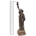 thumbnail image 4 of 12 3/8 Inch Cold Cast Bronze Resin Statue of Liberty Collectible Figure Statue, 4 of 9
