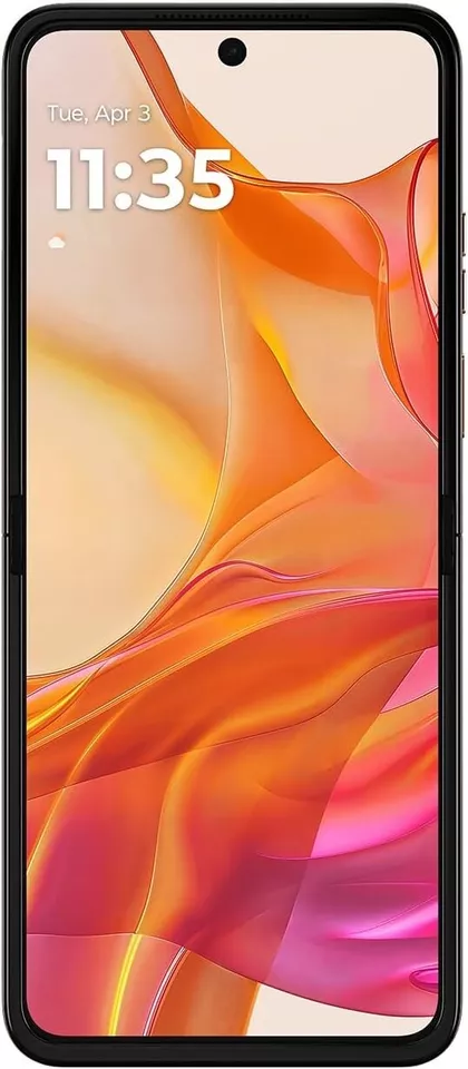 Motorola razr+ | 2024 | Unlocked | Made for US 12/256 | 50MP Camera | Peach Fuzz Cell Phone Smartphone