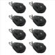 thumbnail image 1 of 8X Bloque de Polea de Carga Alta, Grillete Giratorio de Polea Simple de Cabeza Universal, Bloque de Cojinete Liso para Velero, Accesorios para Corredor de Cuerda, 1 of 5
