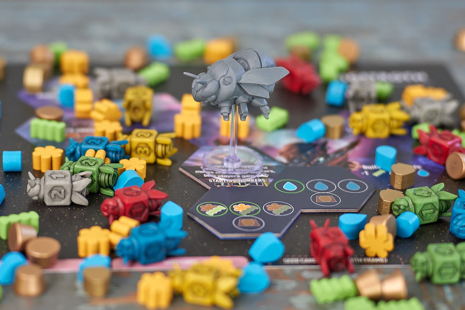 Apiary by Connie Vogelmann - A Strategy Board Game About Bees in Space from Stonemaier Games