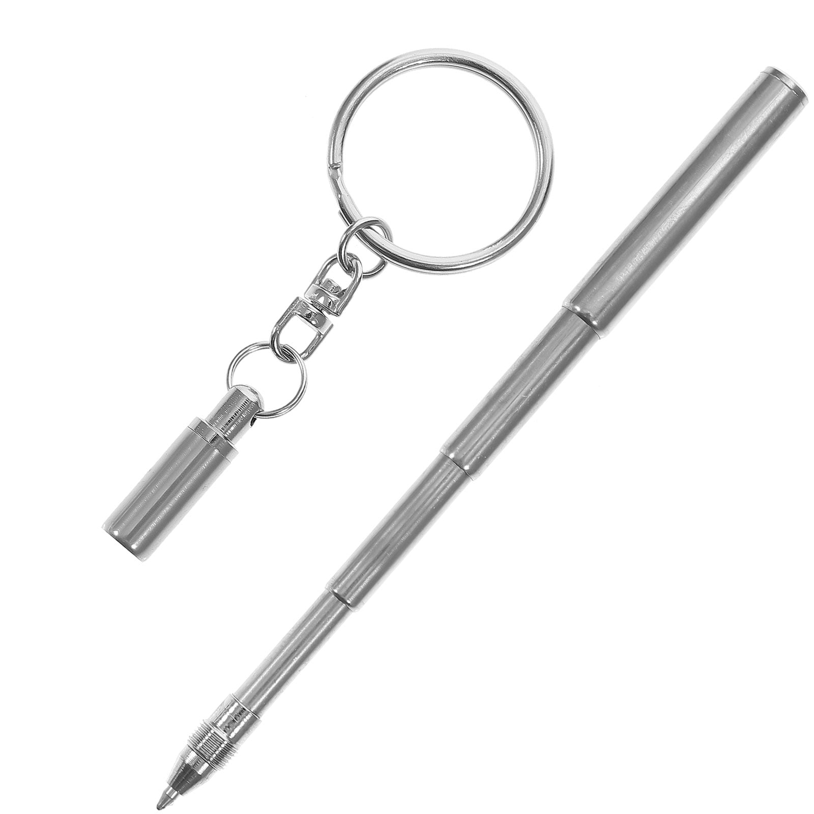 OUNONA Pen Pens Keychain Mini Ballpoint Retractable Writing Pens