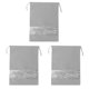 thumbnail image 1 of 3Pcs NonWoven Fabric Shoes Storage Bag Travel Dust Proof Shoe Bag for Household Storage(M Size without Print ), 1 of 4