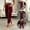 Wine, variant on Women Full Length Capris Pants Baeitkot Women Solid Color with Elastic Waist Casual Clothes Pockets Full Length Capris Pants Purple M