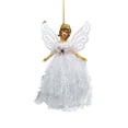 thumbnail image 3 of Leatfisat Christmas Tree Topper Angel - Portable Xmas Tree Ornament With Hanging Rope For Holiday Decorations, 3 of 5
