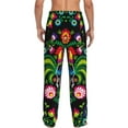 thumbnail image 3 of Fotbe Men'S Roosters And Flowersclassic Pajama Pants With Elastic Waist And Drawstring Pockets，Pajama Pants Mens Lounge Pants Super Soft, 3 of 9