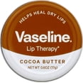 thumbnail image 2 of Vaseline Lip Therapy Cocoa Butter Lip Balm Tin 0.6 Oz, 3 Pack, 2 of 4