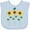 Blue, variant on Inktastic Sunflower Garden and bird Boys or Girls Baby Bib