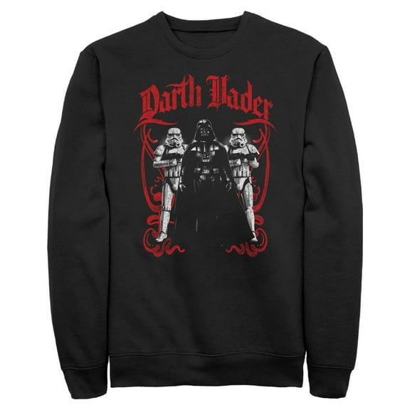 Mens Star Wars Darth Vader and Stormtrooper Pose Sweatshirt