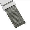 thumbnail image 4 of Air Conditioning Fin Comb Small Size Straightener Accessories Tool Fitting Household Stainless Steel Radiator Brush AC Accessory Maintenance Combs, 4 of 8