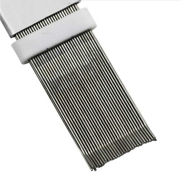 Air Conditioning Fin Comb Small Tools Professional Air Size Straightener Accessories Stainless Steel Radiator Brush AC Accessory Maintenance Combs