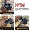 thumbnail image 3 of Electric Inflator - Air Pump With 3 Nozzles For Inflatable Mattress (150w), 3 of 5