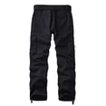 thumbnail image 2 of Men's Cotton Cargo Pants, Multi-Pocket Loose Fit Casual Work Pants for Men,Size 32-42, 2 of 7