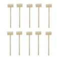 thumbnail image 2 of figatia 2xWooden Mini Hammers for Chocolate, Natural Wood Hammer 10Pcs 14.7cm, 2 of 8