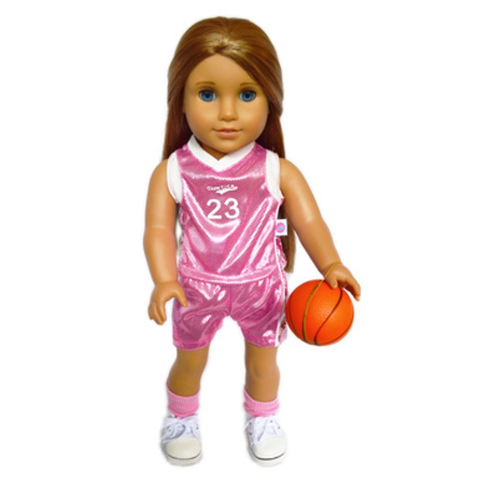 My Brittany's Pink Basketball Outfit For American Girl Dolls18 Inch