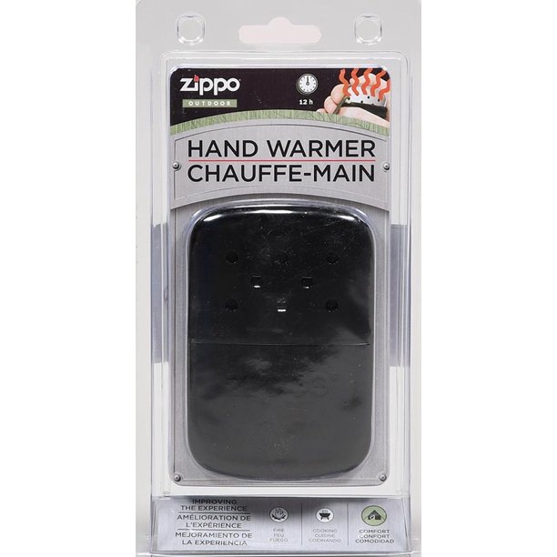 Zippo 12 Hour Refillable Hand Warmer Black