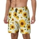 thumbnail image 1 of Fotbe European-style Pattern Sunflower A Traje de Baño para Hombre – Shorts de Natación de Secado Rápido con Forro y Bolsillos-XX-Large, 1 of 6