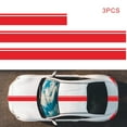 thumbnail image 3 of Amdohai 3 PCS Car Hood Stripe Sticker Sports Decals Car Truck DIY Decal Stripes Vinyl Sticker, 3 of 7