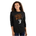 thumbnail image 3 of Ghost Under the Sheets Halloween Long Sleeve TShirt Men Women Brisco Brands S, 3 of 6