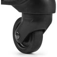 thumbnail image 3 of 2-Pcs Luggage Wheel Replacement, Suitcase Spinner Black Durable Mute Wheels Kit for DIY Repair, Spinner Wheels Plastic 360 Degree Rotation, 3 of 6