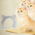 thumbnail image 4 of EIMELI Porte pour Chat à l'Intérieur, Trou en Forme de Chat, Passage pour Chats et Petits Animaux, 4 of 13