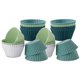 thumbnail image 1 of Tazas para muffins de silicona para hornear moldes para cupcakes antiadherentes reutilizables herramienta de moldeo de chocolate Gadget de panadería de cocina GeweYeeli LF000301-02, 1 of 7