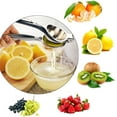 thumbnail image 4 of Lemon Squeezer - Lemon Squeezer Manual Citrus Juicer - Lemon Manual Press Juicers Stainless Steel - Lime Squeezer Lemon Juicer Squeezer with Grater, 4 of 7