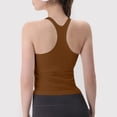 thumbnail image 5 of SNKSDGM Female Square Neck Tank Top Women Set Womens Tank Tops Loose fit Ribbed Workout Short Racerback Tank Tops for Women with Built in Bra M, 5 of 5