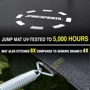 Sportspower TruJump PRO Trampoline 14FT with Curved Pole Enclosure & Jump Mat , ASTM