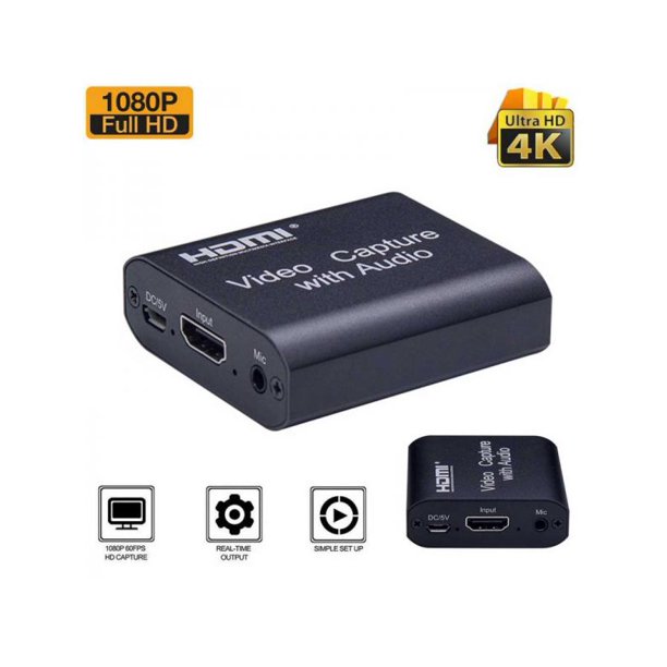 1080p Hd Hdmi Video Capture Card Usb 2 0 For Game Video Live Streaming Walmart Com Walmart Com