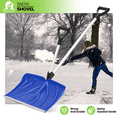 thumbnail image 2 of Magshion 18 inch Snow Shovel with Spring Assisted Handle, Snow Pusher Snow Removal Tool with Anti-Strain Fore-Grip, Blue, 2 of 6