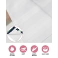 thumbnail image 6 of Green Navy Blue Striped Kitchen Dish Towels for Drying Dishes Set of 2, Chic Abstract Lines Geometric Waffle Weave Microfiber Hand Tea Bathroom Towels Quick Dry & Absorbent Towel 12x12, 6 of 7