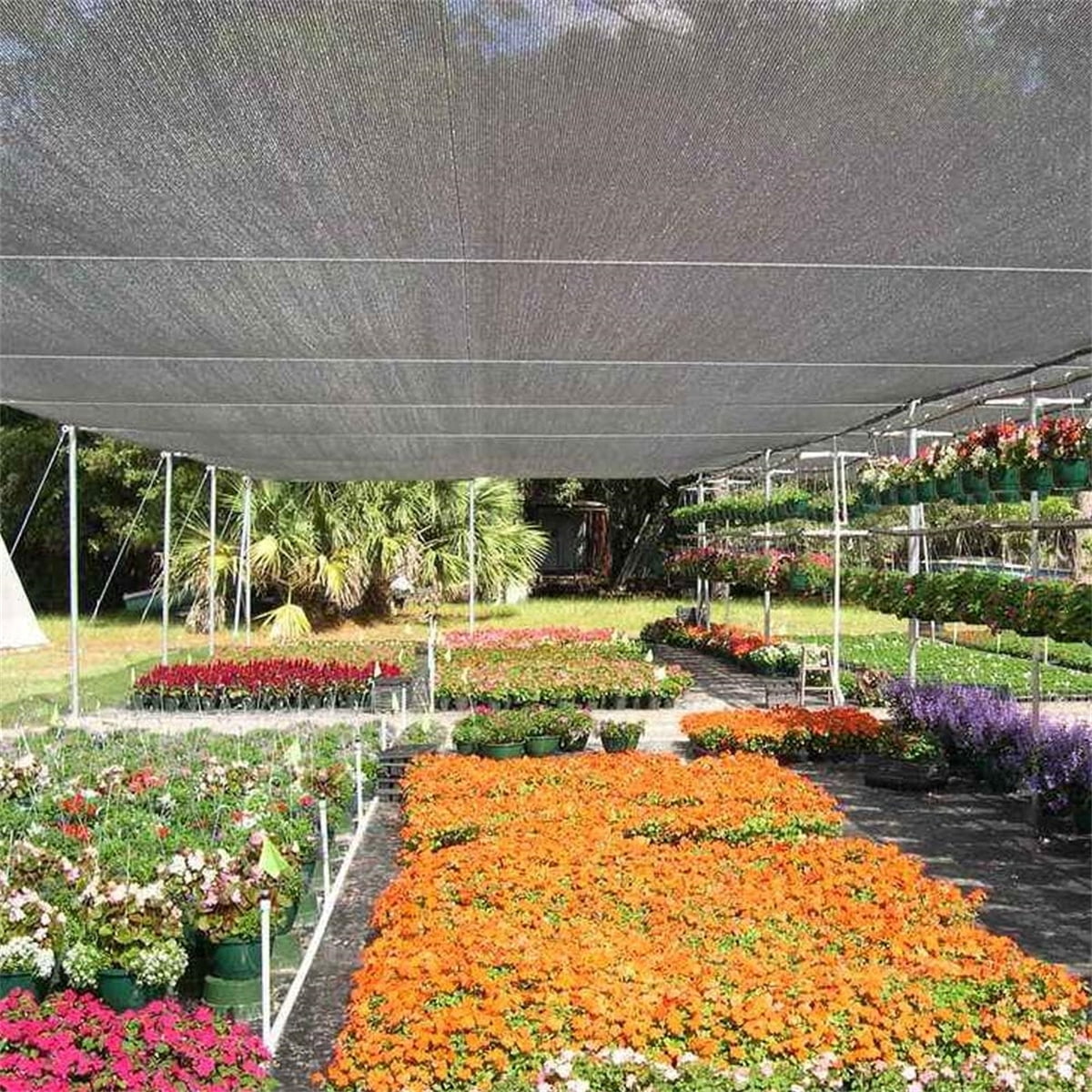 30% Black Shade Cloth,1 Pack UV Resistant Sunblock Mesh,Durable Mesh Tarp with Grommets,Shade Sun Black Net Cloth,Resistant Garden Sun Shade Netting (Black)
