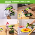 thumbnail image 3 of Greenworks 24Pcs Full Size Hot Glue Stick, 6" x 0.43" Clear All Temperature Stick for DIY Craft, Sealing and Repairing, Compatible with Most Glue Guns, 3 of 8