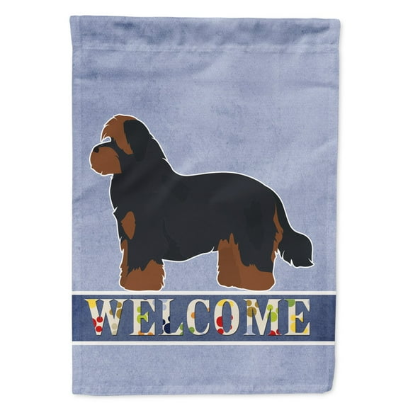 Carolines Treasures CK3781GF Shorkie 1 Welcome Flag Garden Size  Small multicolor