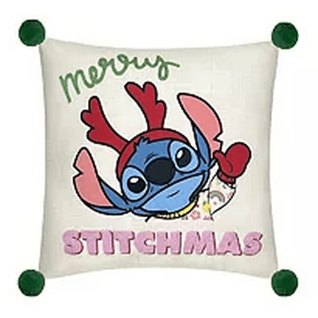 Disney Merry Stitchmas Decorative Pillow - St Nicholas Square