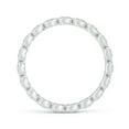 thumbnail image 2 of ANGARA Natural Diamond Eternity Ring for Women, Girls in 14K White Gold, Ring Size- 5.5 (Color-HSI2, Size: 2.1mm) April Birthstone Jewelry Gift for Her Birthday, Engagement, Wedding, Anniversary, 2 of 10