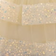 thumbnail image 5 of Sequins Tutu-Dresses for Toddler Girls 6M-3Y Kids Cute Sleeveless Crewneck Layered-Tulle Solid A-Line Birthday Party Performance Prom Dress, 5 of 8