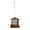 Gold, variant on Church Shaped Metal Solar Bird Feeder Decorative Hanging Wild Bird Feeder With LED Light Garden Bird For Finches Outdoor Backyard & Bird Lov