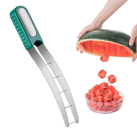 

Tohuu Melon Slicer Cutter Multifunctional Melon Slicer Cutter Cube Fruit Cutting Tools Multifunctional Kitchen Gadget skilful