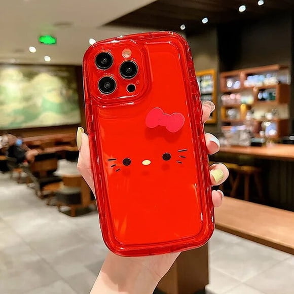 Étui de Téléphone Transparente Hello Kitty Candy pour Realme 2 Pro 5 5S 5i 6 6S 7 7i 8S 9i C11 C12 C15 C17 C20 C21 C21Y C25 C25Y C30 Q3 Q3i Q5i LXY