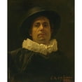 thumbnail image 3 of Ilya Efimovich Repin 20x24 Black Modern Framed Museum Art Print Titled - Study for a Man in Spanish Costume (1873), 3 of 5