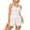 White, variant on Taqqpue Womens Pajamas Set 2 Piece Heart Print Sleeveless Sleepwear Cami Top and Elastice Waist Shorts Lounge Sets
