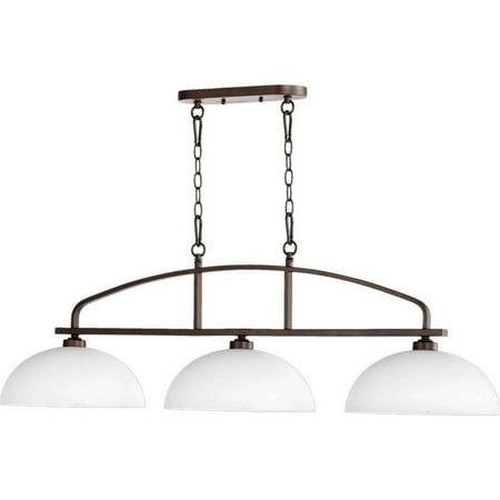 

Quorum Reyes 3 Light Island Light in Oiled Bronze