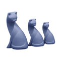 thumbnail image 4 of kusrkot Collection de Figurines de Petits Chats Ensemble de Jouets Miniatures pour Ling Bleu Foncé, 4 of 9